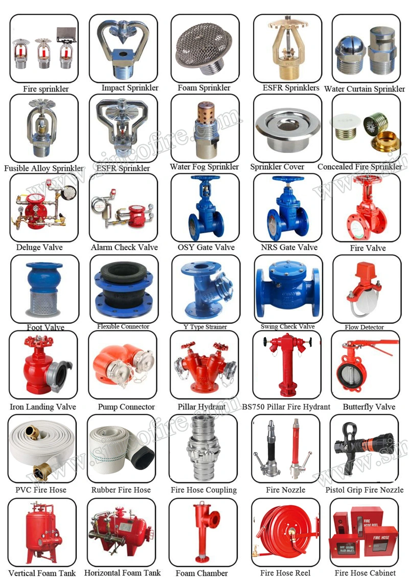 Outdoor Aboveground Fire Hydrant for Fire Fighting System