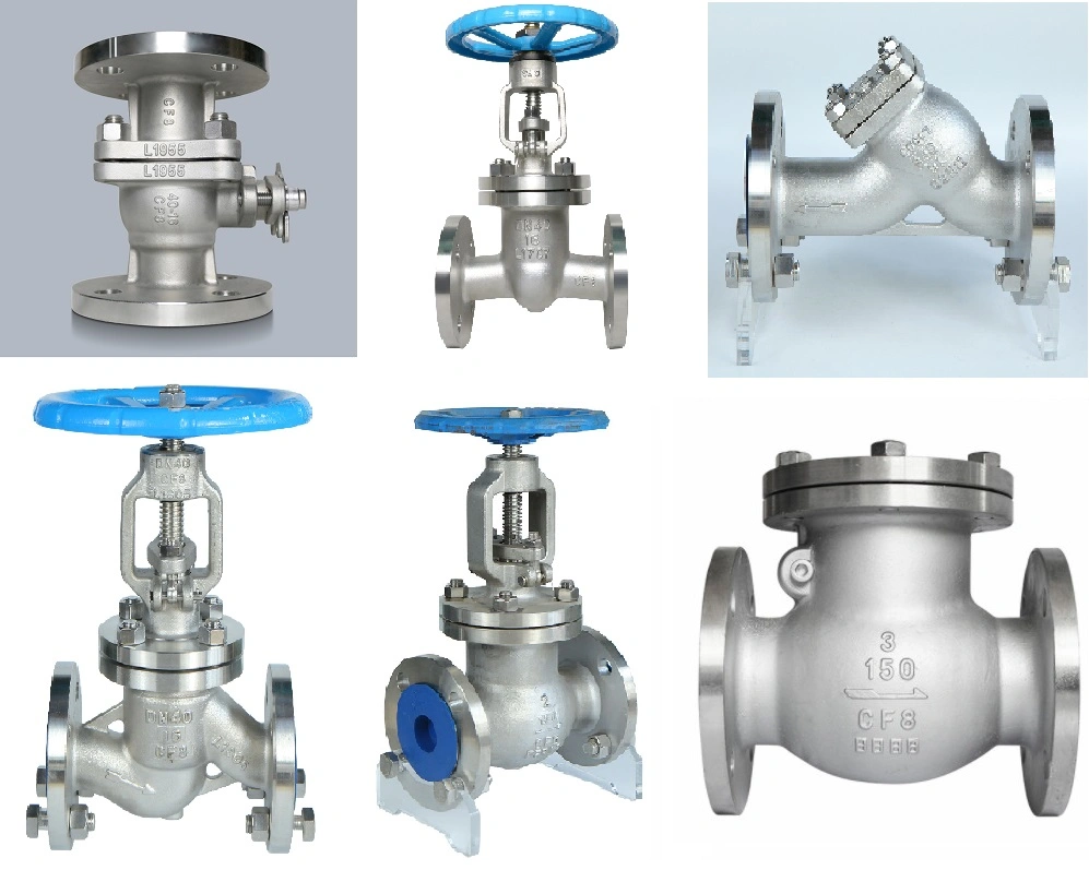 ANSI Class 150lb 300lb Investment Casting Flange Stainless Steel Valves Fire Safe Anti Static Wcb/CF8/CF8m Flange Ball Valve