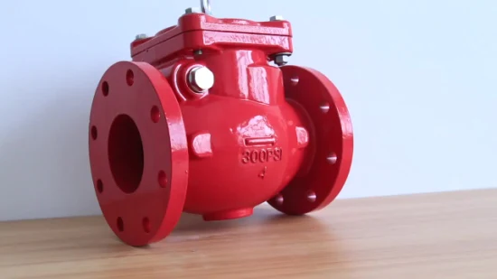 Tipo equipamento da flange da válvula de verificação do balanço 300psi aprovado pelo UL de FM